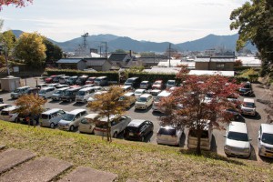 2015最上山公園　もみじ山の紅葉状況　贈物広場セノヲ山崎店